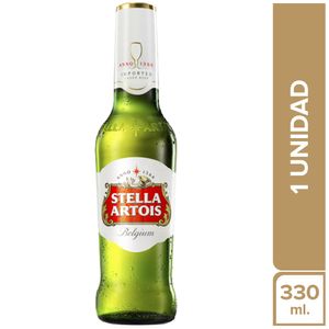 Cerveza STELLA ARTOIS Lager Botella 335ml