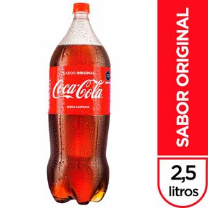Gaseosa COCA COLA Botella 2.5L