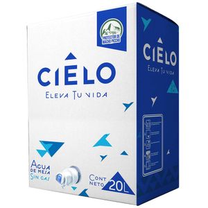 Agua sin Gas CIELO Caja 20L