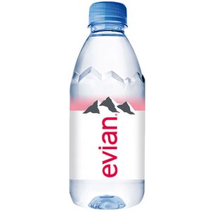 Agua Mineral EVIAN sin Gas Botella 330ml