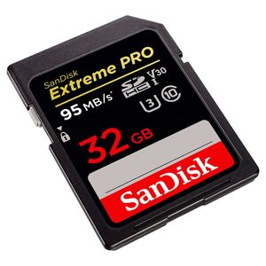 Tarjeta De Memoria Sandisk SD Extreme Pro 32GB 95MB/S