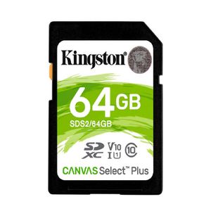 MEMORIA SD XC KINGSTON 64GB 100MB/S