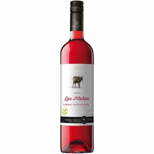 Vino LAS MULAS Cabernet Sauvignon Rosé Botella 750ml