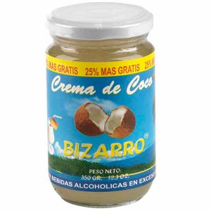 Crema BIZARRO Coco Frasco 350Gr