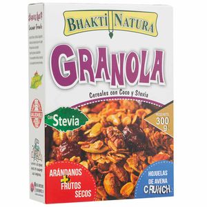 Granola Bhakti Natura Coco y Stevia Caja 300g