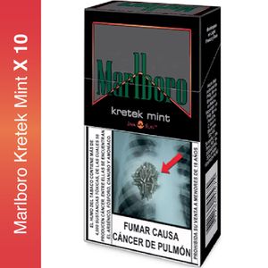 Cigarros MARLBORO Kretek Mint Caja 10un