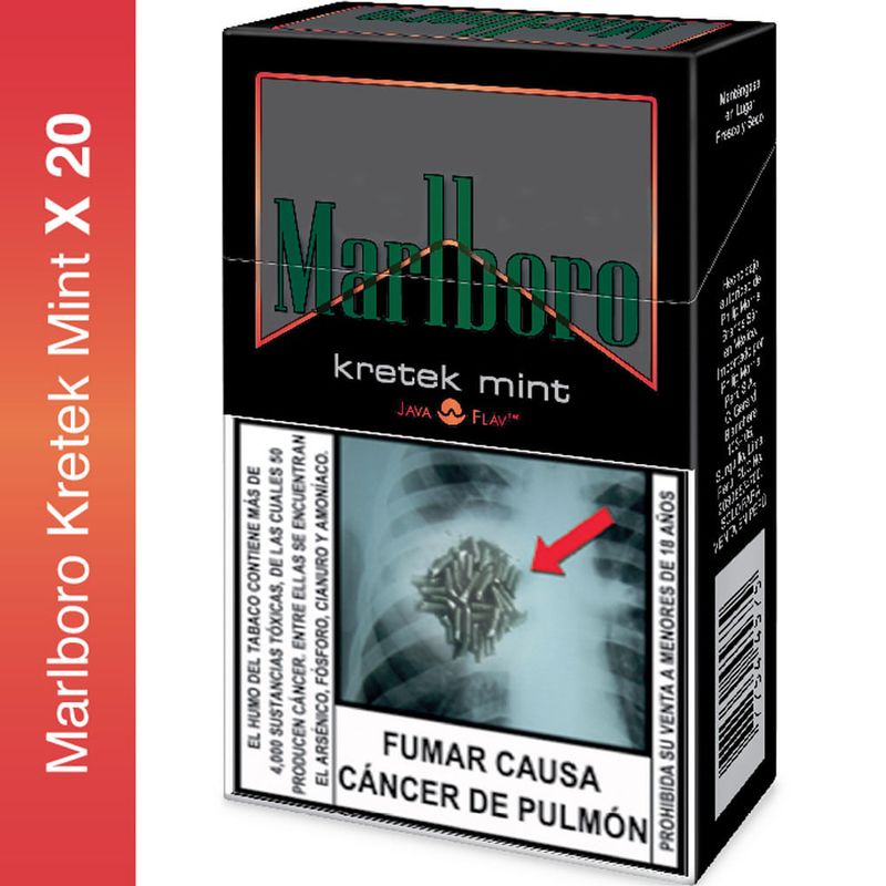 Cigarros MARLBORO Kretek Mint Caja 20un - Real Plaza