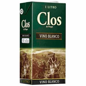 Vino CLOS DE PIRQUE Vino Blanco Resrva Caja 1L