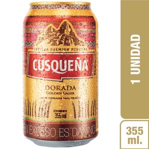 Cerveza CUSQUEÑA Lata 355ml