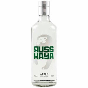 Vodka RUSSKAYA Apple Botella 750ml