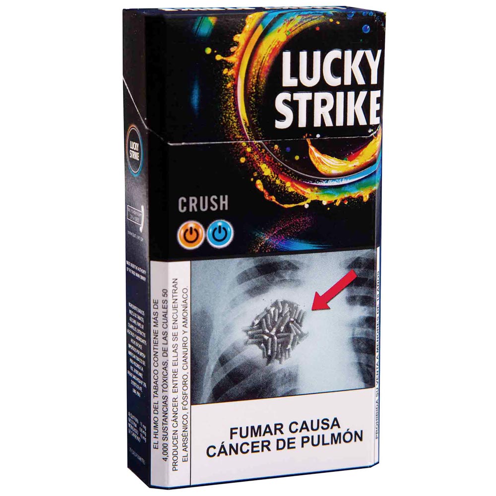 Cigarro LUCKY STRIKE Crush Slim Caja 20un Real Plaza