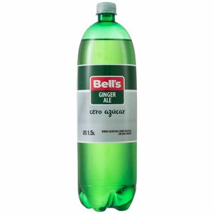 Gaseosa BELL'S Ginger Cero Azúcar Botella 1.5L