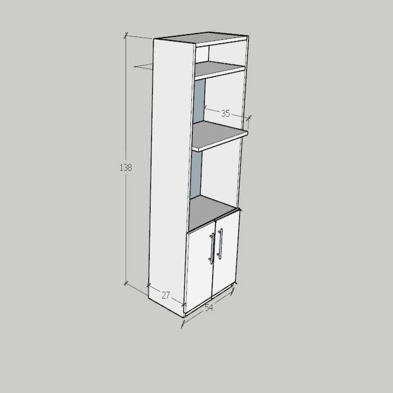 Edessins - DISEÑO Y FABRICACIÓN MUEBLE PARA IMPRESORA. En melamina de 18  mm.