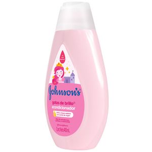 Acondicionador para Bebé JOHNSON'S BABY Gotas de Brillo Frasco 400ml