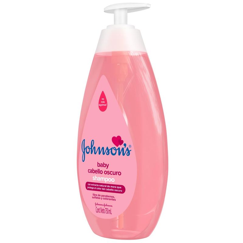 Shampoo para Bebé JOHNSON'S BABY Cabello Oscuro Botella 750ml Real Plaza