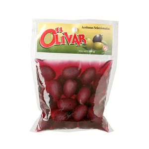 Aceitunas Negras EL OLIVAR con Pepa Bolsa 240g