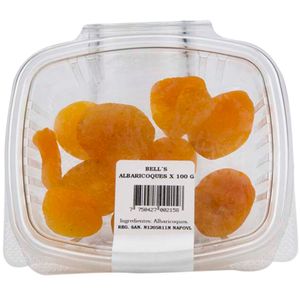 Albaricoques BELL'S Táper 100g