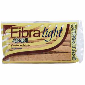 Crissinos FIBRA LIGHT con Ajonjolí Paquete 70g