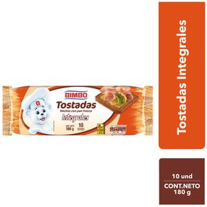 Tostadas BIMBO Integrales Paquete 10un