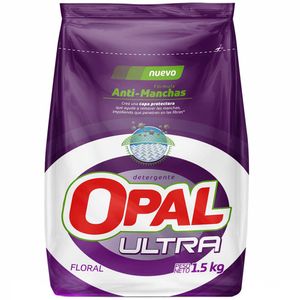 Detergente en Polvo OPAL Ultra Multipower Bolsa 1.5Kg