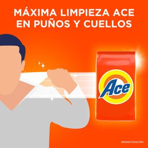 Detergente en polvo ACE Regular Bolsa 5.8Kg