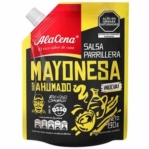 Mayonesa Parrillera ALACENA sabor Ahumado Doypack 200g