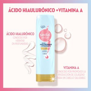 Acondicionador SEDAL Hialurónico y Vitamina A Frasco 340ml