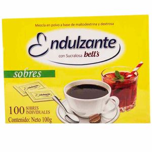 Edulcorante BELL'S Baja en Calorías Caja 100un