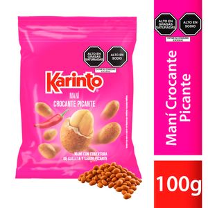 Maní KARINTO Engalletado Picante Bolsa 100g