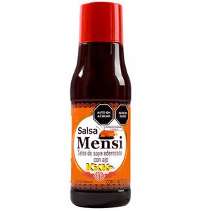 Salsa de Soya KIKKO Mensi con Ajo Botella 350ml