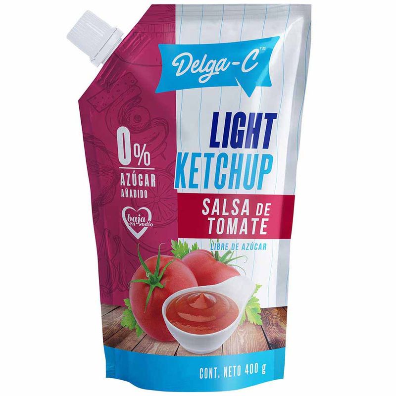 Salsa DELGA-C Ketchup Doypack 400g - Real Plaza