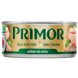 Conserva PRIMOR Sólido de Atún con Aceite Vegetal Lata 170 g
