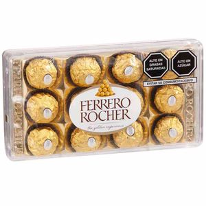 Bombones FERRERO ROCHER Chocolate y Avellanas Caja 150g