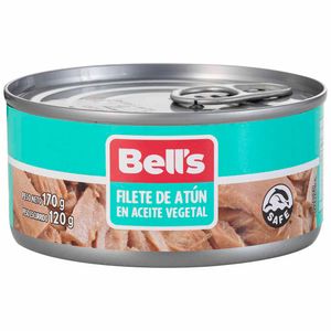 Filetes de Atún BELL'S en Aceite Vegetal Lata 170g