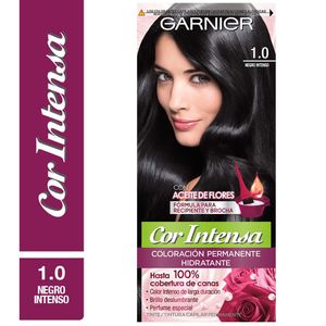 Tinte para Cabello GARNIER Cor Intesa 1.0 Negro Intenso