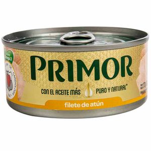 Conserva PRIMOR Filete de Atún en Aceite Vegetal Lata 170g
