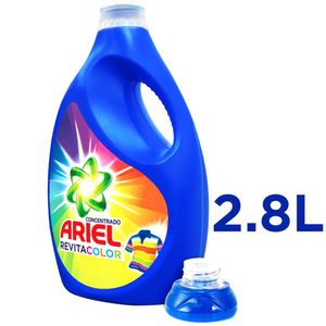 Detergente Líquido ARIEL Revitacolor Galonera 2.8L