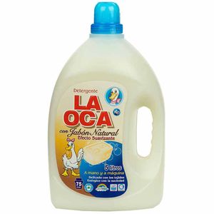 Detergente líquido LA OCA Jabón natural Galonera 5L