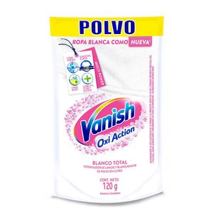 Quitamanchas en Polvo VANISH Ropa Blanca Doypack 120g