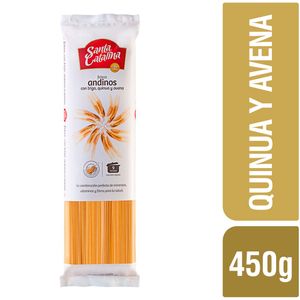 Fideos Spaguetti SANTA CATALINA Andino Bolsa 450g