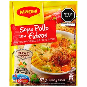 Sopa Instantánea MAGGI sabor a pollo Bolsa 57g
