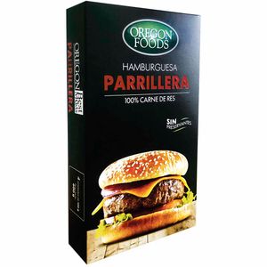 Hamburguesa Parrillera BEST MEATS Carne de Res Caja 4un