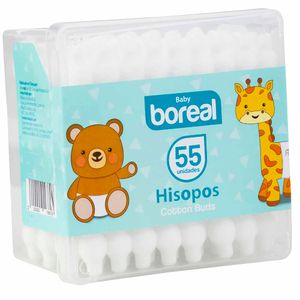 Hisopos para Bebé BOREAL Paquete 55un