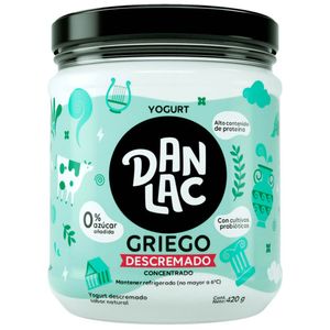 Yogurt Griego Descremado DANLAC Vaso 420g