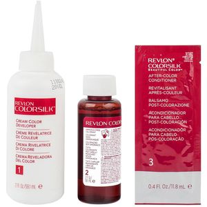Tinte para Cabello REVLON Colorsilk 41 Castaño Medio Caja 1un