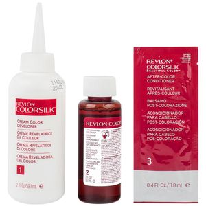 Tinte para Cabello REVLON Colorsilk 50 Castaño Cenizo Caja 1un