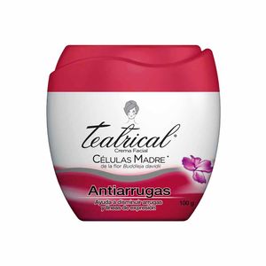 Crema Facial TEATRICAL Antiarrugas con Células Madre Pote 100g