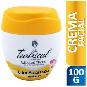 Crema Facial TEATRICAL Aclaradora con Células Madre Pote 100g