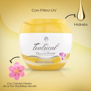 Crema Facial TEATRICAL Aclaradora con Células Madre Pote 200g