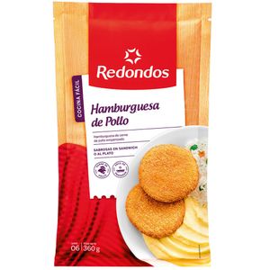 Hamburguesa REDONDOS Pollo Bolsa 360g